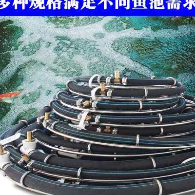 极速增氧泵气盘锦鲤鱼p池曝氧圈爆气盘极细气泡石自沉水族鱼缸纳