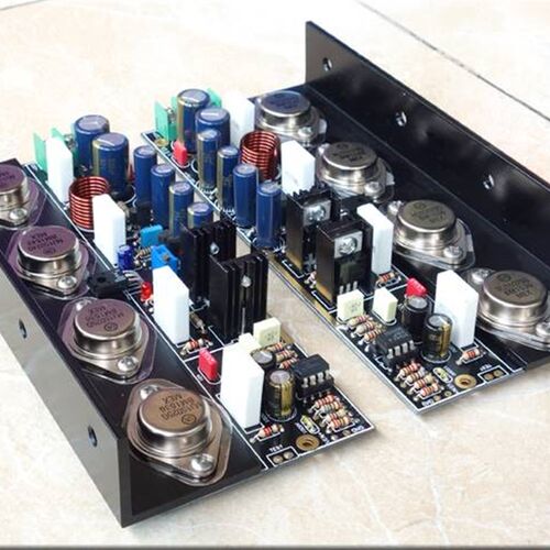 新品。运放驱动20W无反馈全直流纯甲K类功放 套件型 功放板