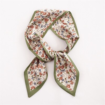 极速Ribbon Ribbon long silk scAarf womens narrow multi-func