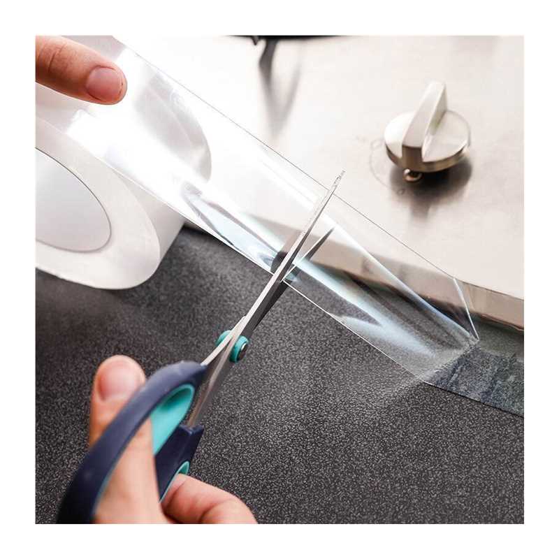 极速FOOJO 单折透明美缝贴v3.8cm*3.2米 浴室化妆室阳台墙角窗户