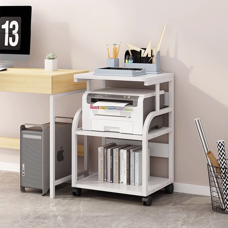 极速落地多层小型打印机置物架办公室放针式票据R打印机复印机收