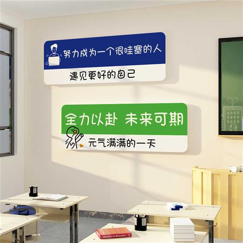 极速办公室墙面装饰贴画企业文化司背景电L商氛围布置会议励志标