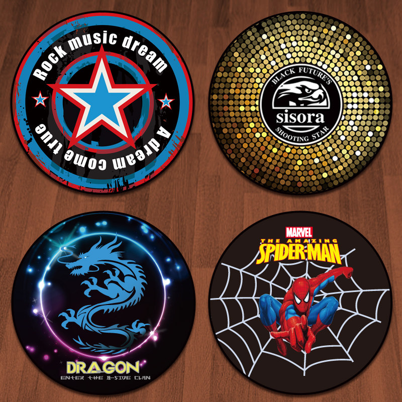 极速架子鼓电子鼓地垫防滑爵士专用家用隔音O鼓毯 加厚减震鼓地垫