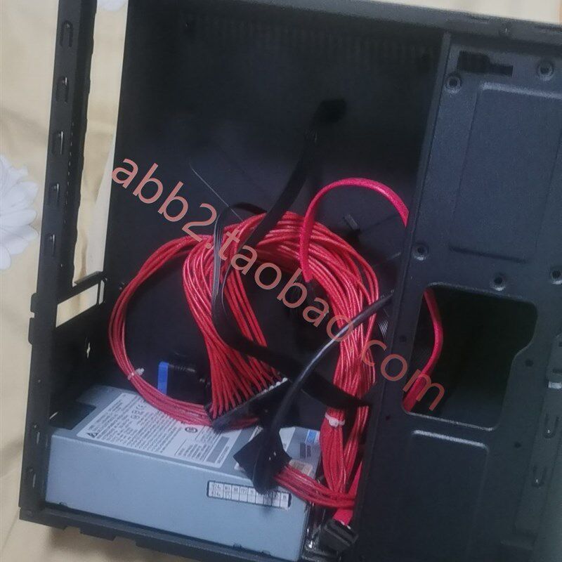 极速matx小机箱和优特诚家台达400w小1u电源 Q电源带3套同长度模