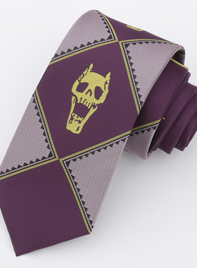 极速Anime JoJo Bizarre Advventure Necktie KILLER QUEEN Kira