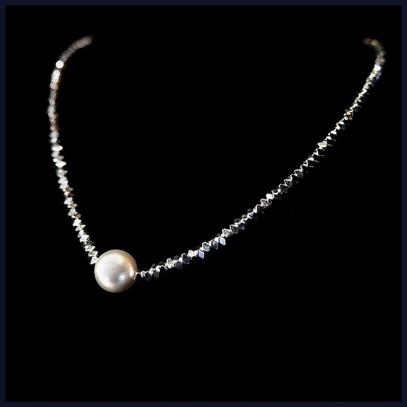 极速碎银子项链轻奢s小众颈炼女秋冬2023新款爆款