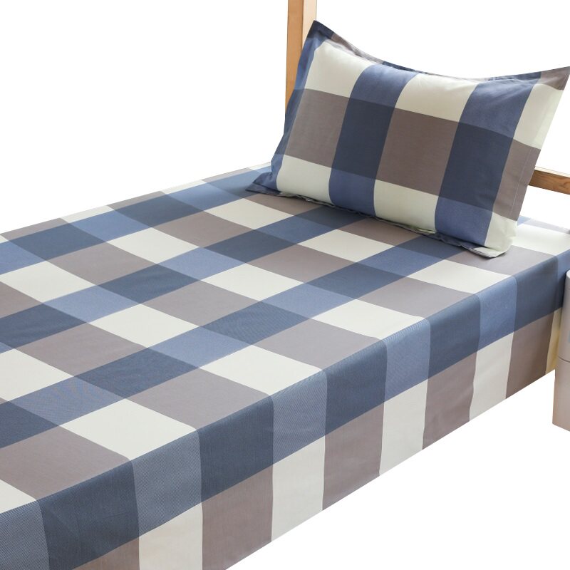 极速高中大学生宿舍床上三t件套纯棉床单住校生一米二被单150x200