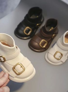 极速abay s oots Autumn Winter ids Sw oots Infant oddler Shoe