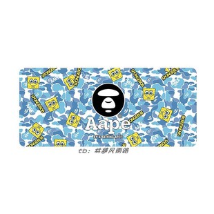 极速Bap e Mousepad Gamer Desk Mat Large Keyboard PYad猿人*滑
