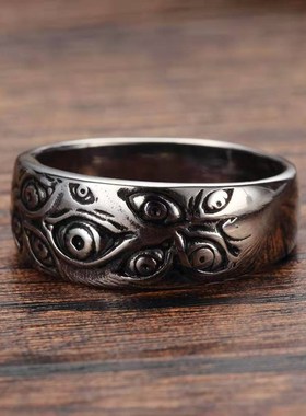 极速Punk Fashion Rings for Women MenG Retro Hip-Hop Personal