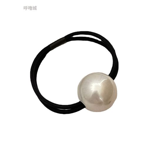 极速简约基础珍珠橡皮筋扎头发气质高F弹力发圈低马尾发圈女丸子