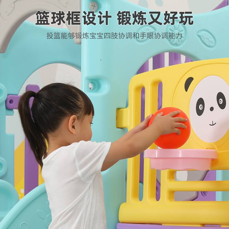 极速。儿童滑滑梯室内家用城堡滑梯D室外大型游f乐园宝宝幼儿园设