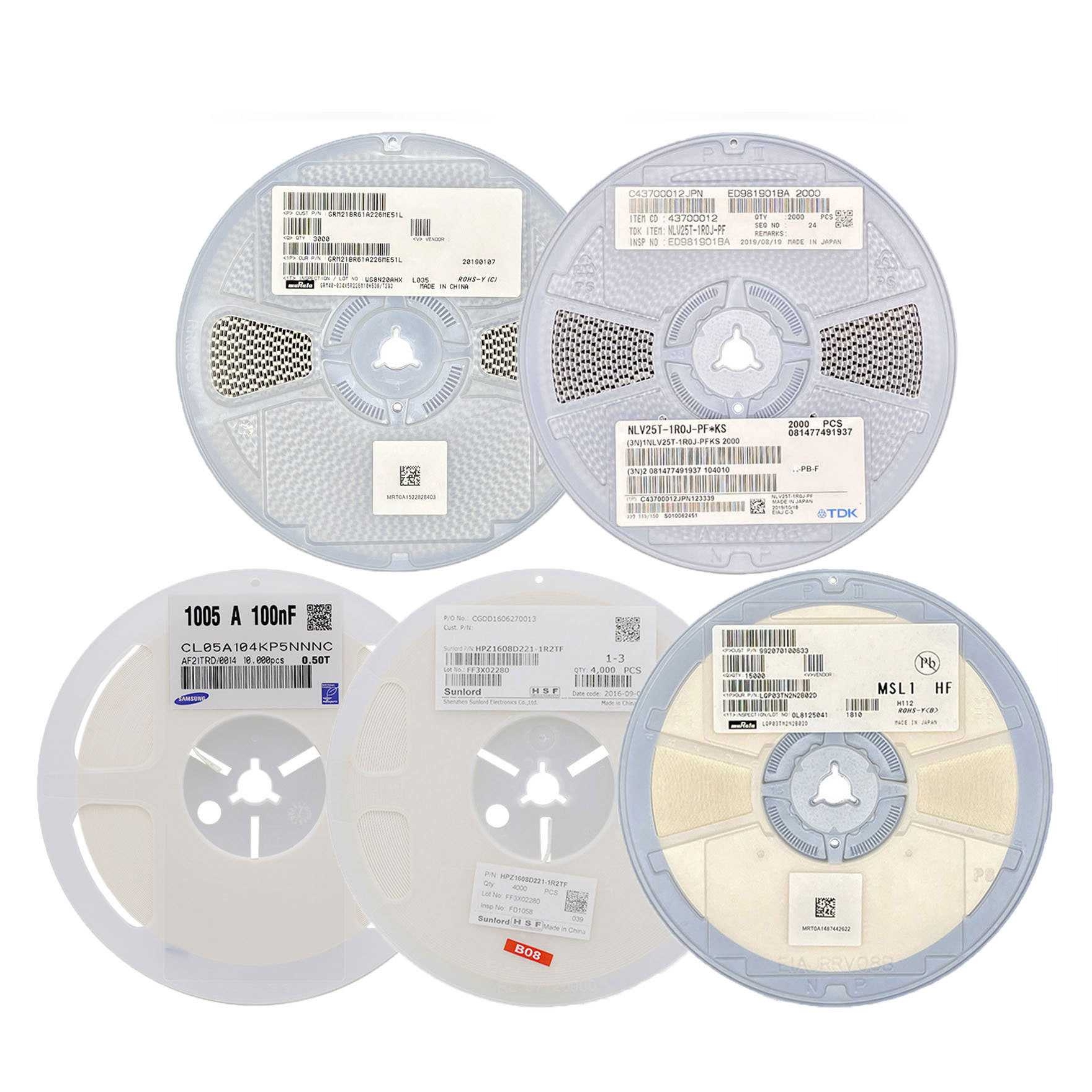 贴片电容1206 1pF/1.2/1.5/1.8/2P 50V 1KV ±0.25pF NPO高压电容