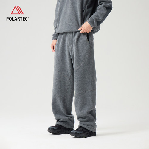 蓝岐轻量抓绒休闲长裤Polartec 200 Series户外运动保暖卫裤男冬