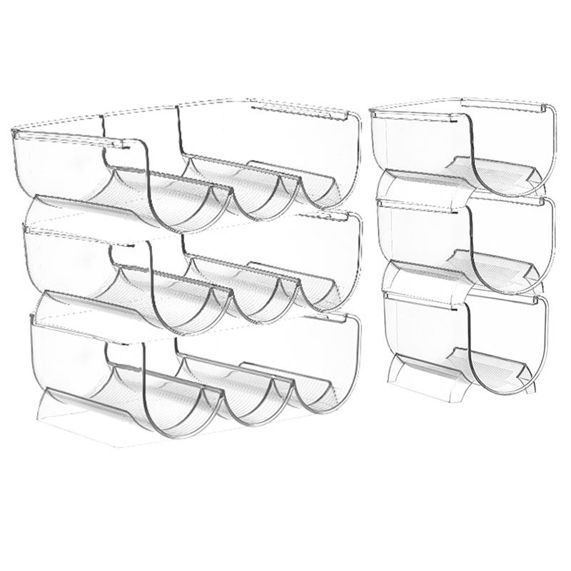 极速酒柜亚克力透明红酒葡萄酒杯酒瓶架收M纳盒置物架收纳架展示