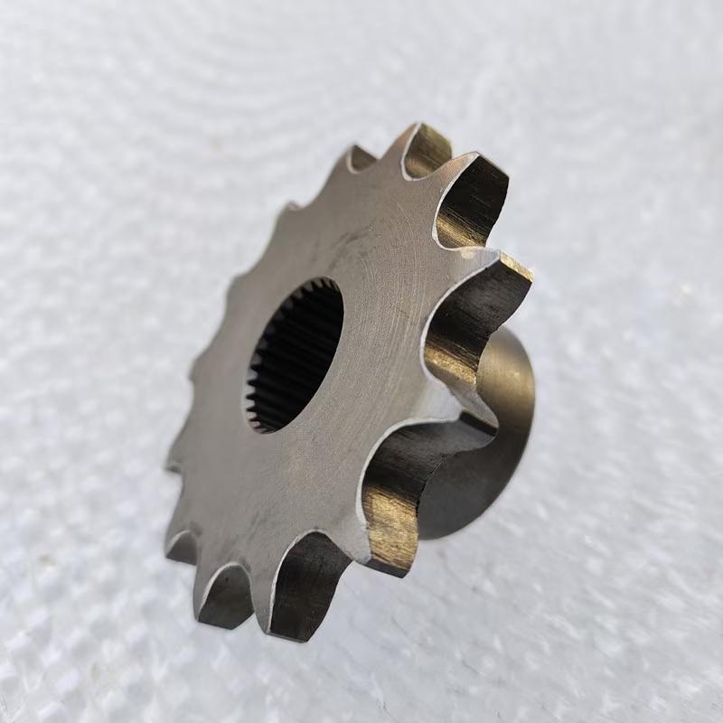 极速沃得锐龙收割机卸粮提速轮加速B链轮15T改13齿放粮大齿盘提速