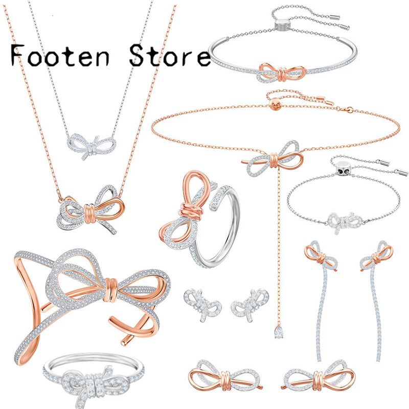 极速SWA Fashion Fine Jewelry High Quality MExquisite Bowknot