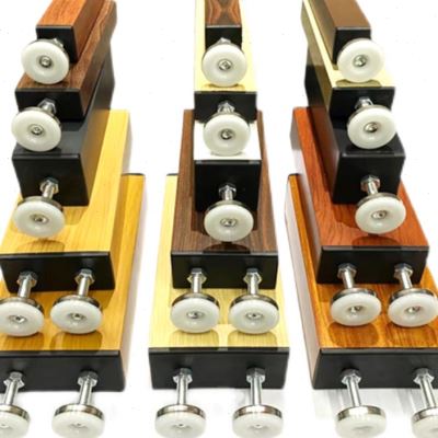 极速新品木纹铝方管型材铝合金方通四H方管幕墙隔断屏风立柱格栅