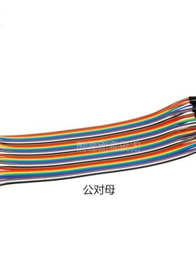 极速,芯铜杜邦线2.54公1对公母对母4D0P/2对彩排线2芯0CM 黑色端
