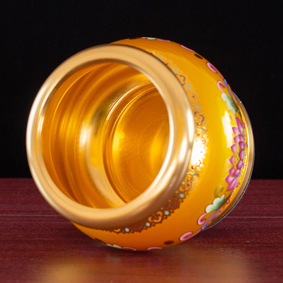 极速佛具用品合金香炉家用客厅佛前财神观音莲花上V香香炉套装神