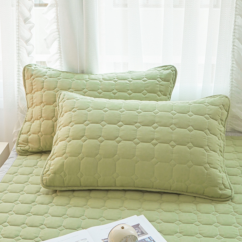 极速202d3新款纯色床垫软垫家用床护垫榻榻米薄款垫子折叠防滑保