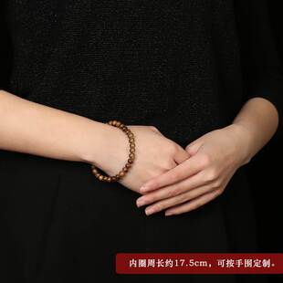 极速加里曼丹沉香手串6mmt8mm保真天然老料沉香木佛珠手錬男女士