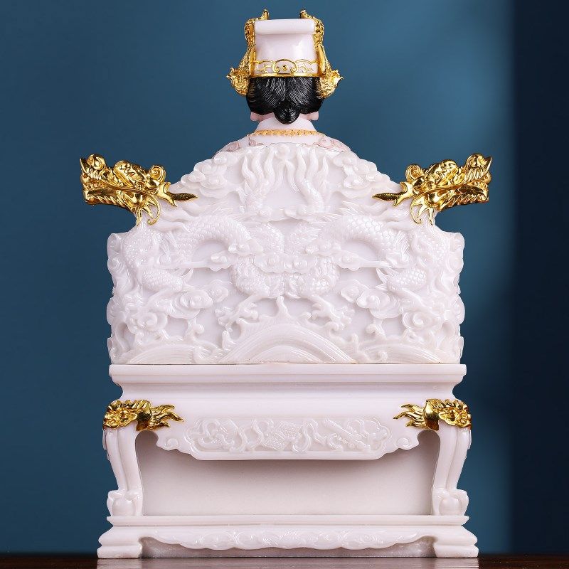 极速汉白玉泰山奶奶神像泰山圣母娘娘泰山老母Q碧霞元君佛像居家