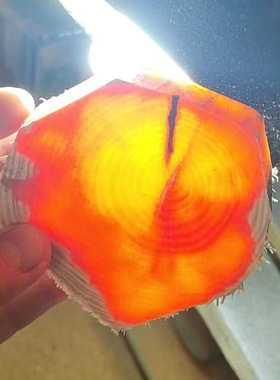 新品琥珀木东北沉香满油全v透松明子明丁手串瘤疤火烈纹手串男原