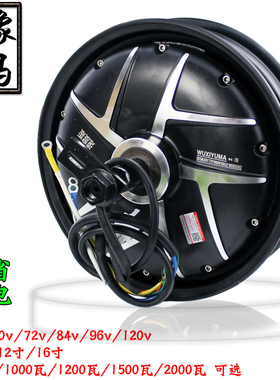 极速电动车配件48V60v72V9r6V500w800W1000W1200W1500W2000W豫码