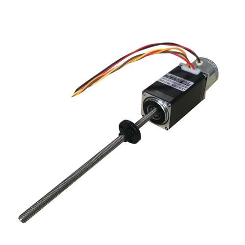 极速28丝杆电机带刹m车 28刹车直线丝杆电机 Nema11 28刹车丝杆电