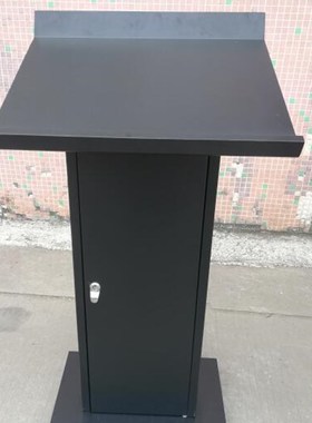 极速红色讲台会议室讲台发言台酒店餐厅迎宾台泊车台Y售楼接待台