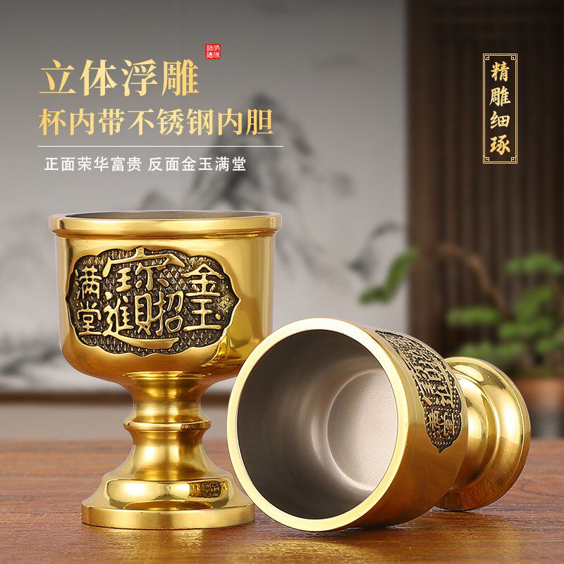 极速纯黄铜合金i家用室内香炉套装佛具用品大全供佛堂上香供佛供