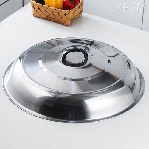 新品翔浪不锈钢锅盖加厚加高圆形特大号炒K锅盖子家用蒸锅鼎盖缸
