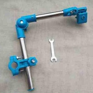 极速雨伞支架撑固定加厚电动车架子简单雨伞架多用T耐用稳固单车