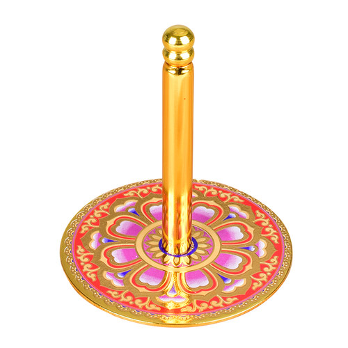 极速有缘佛具彩绘l莲花香炉平灰器香灰压整理香炉灰平整器室内复