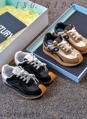 极速Boys Lgeather Forrest Gump shoes 2021 Korean new autumn