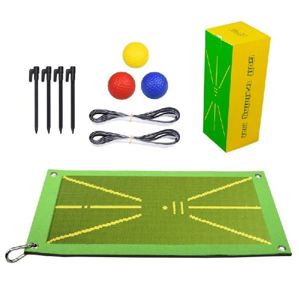 极速New Golf Swing Mat Hitting Direction Marker WTracking