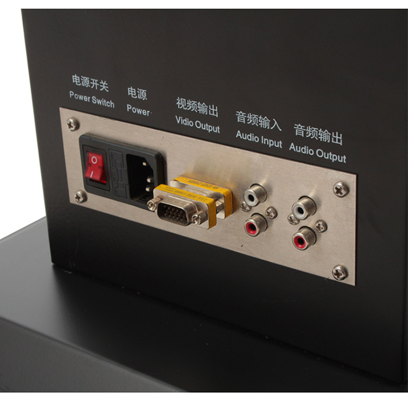 极速演讲台发言台多功能多媒体讲台(带音箱双麦R克风)报告台 接