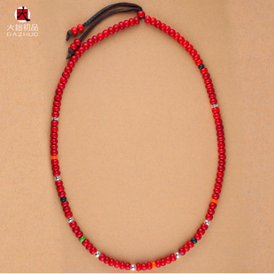 极速大拙 高桥吾郎gmoros日本菊地健6mm8mm进口白芯琉璃珠项链男