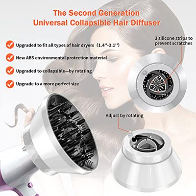 极速ZOMAO Ungiversal Hair Diffuser Hair Diffuser Attachment