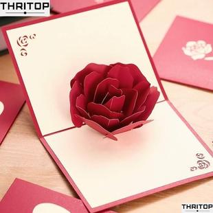 极速Anniversary greeting card D stereo GreetiXng Card