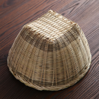 极速竹编小箩筐 竹箩筐 收纳筐竹筐 大号淘米箩篼 喜X事筐稻米筐