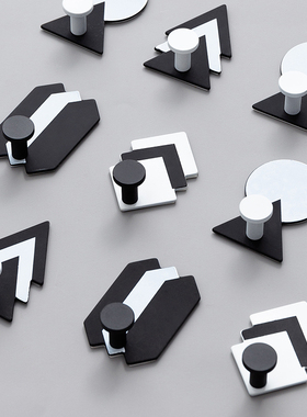 极速简约入户门口挂钩创意免打孔强力胶无痕铁艺粘U钩钥匙收纳玄