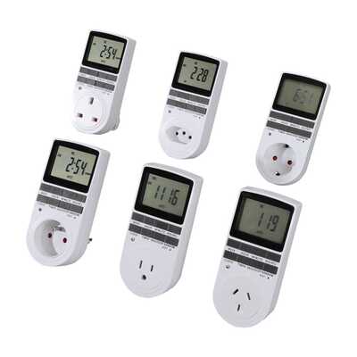极速Free shihpping beautiful socket timer digital timer prog