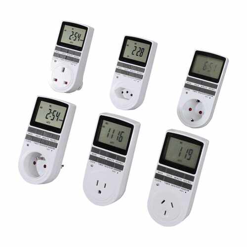 极速Free shihpping beautiful socket timer digital timer prog