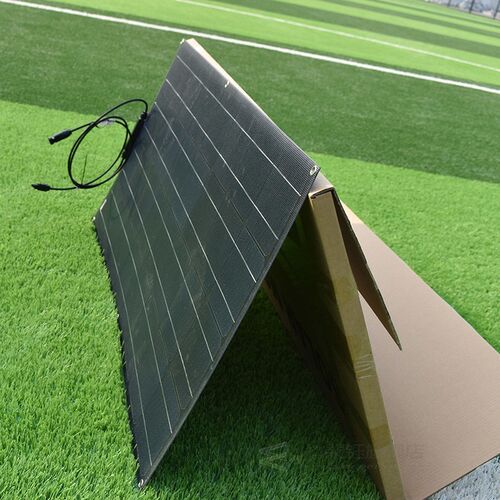 极速Solard Panels 100W Flexible Fire Preventi Solar Cell 12V