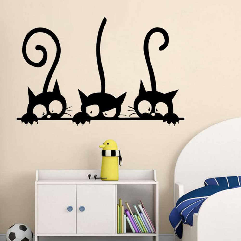新品Living Room Removable Lovely CEats Self Adhesive Funny H