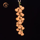 极速天然小葫芦挂件n串饰品客厅办公室家居玄关卧室壁挂装 饰工艺