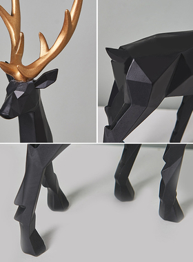 极速轻奢风电视柜装饰摆件客厅家用酒柜玄关现代简约X办公室桌面