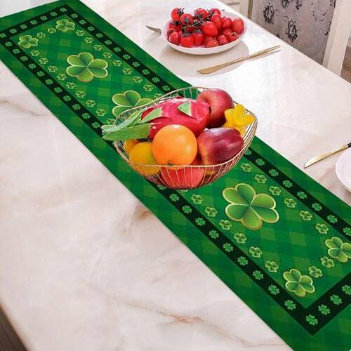 极速New Modern Simmple Style table runner St. Patricks Day